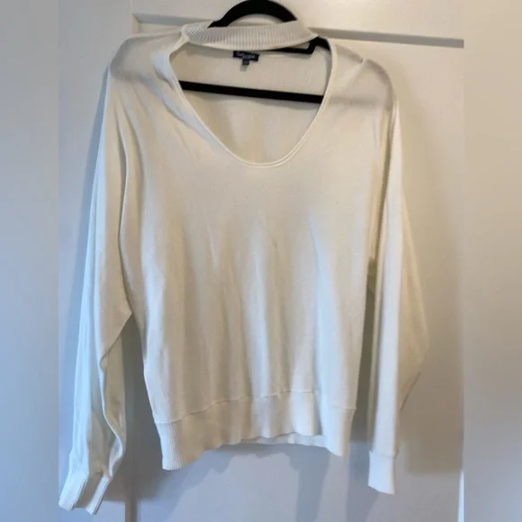 Women’s Splendid White long Sleeved Top, Sized Medium - Picture 2 of 7